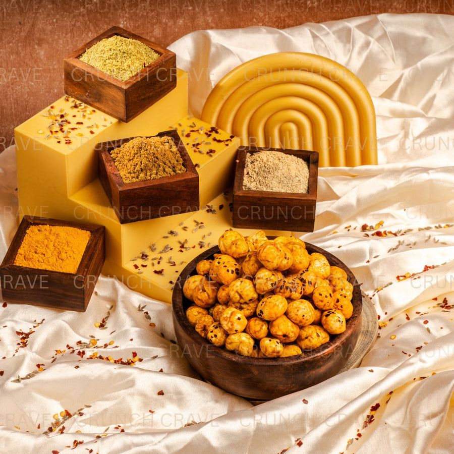 Masala Masti– Desi Tadka by CrunchCrave – Roasted & Flavoured Makhana(45g)