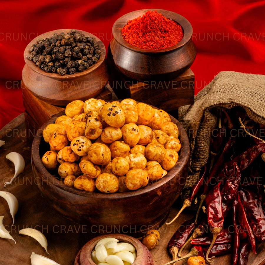 Peri Zing – Spicy Kick by CrunchCrave – Roasted & Flavoured Makhana(45g)